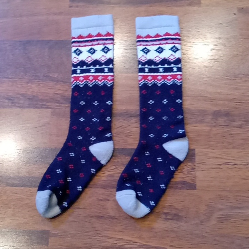 Land's End kids heavyweight winter boot socks